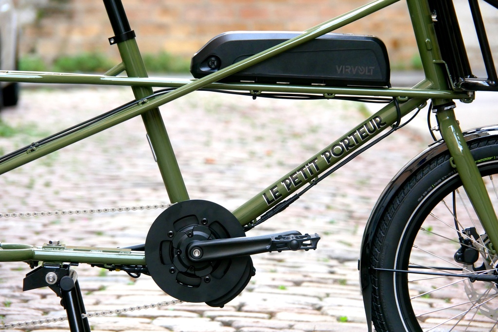 Petit Porteur Longtail Virvolt - motorisation