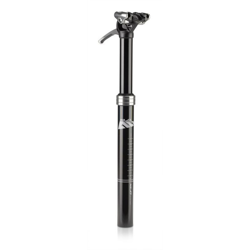 Tige de selle télescopique XLC 31,6 / 402 mm / débattement 120mm